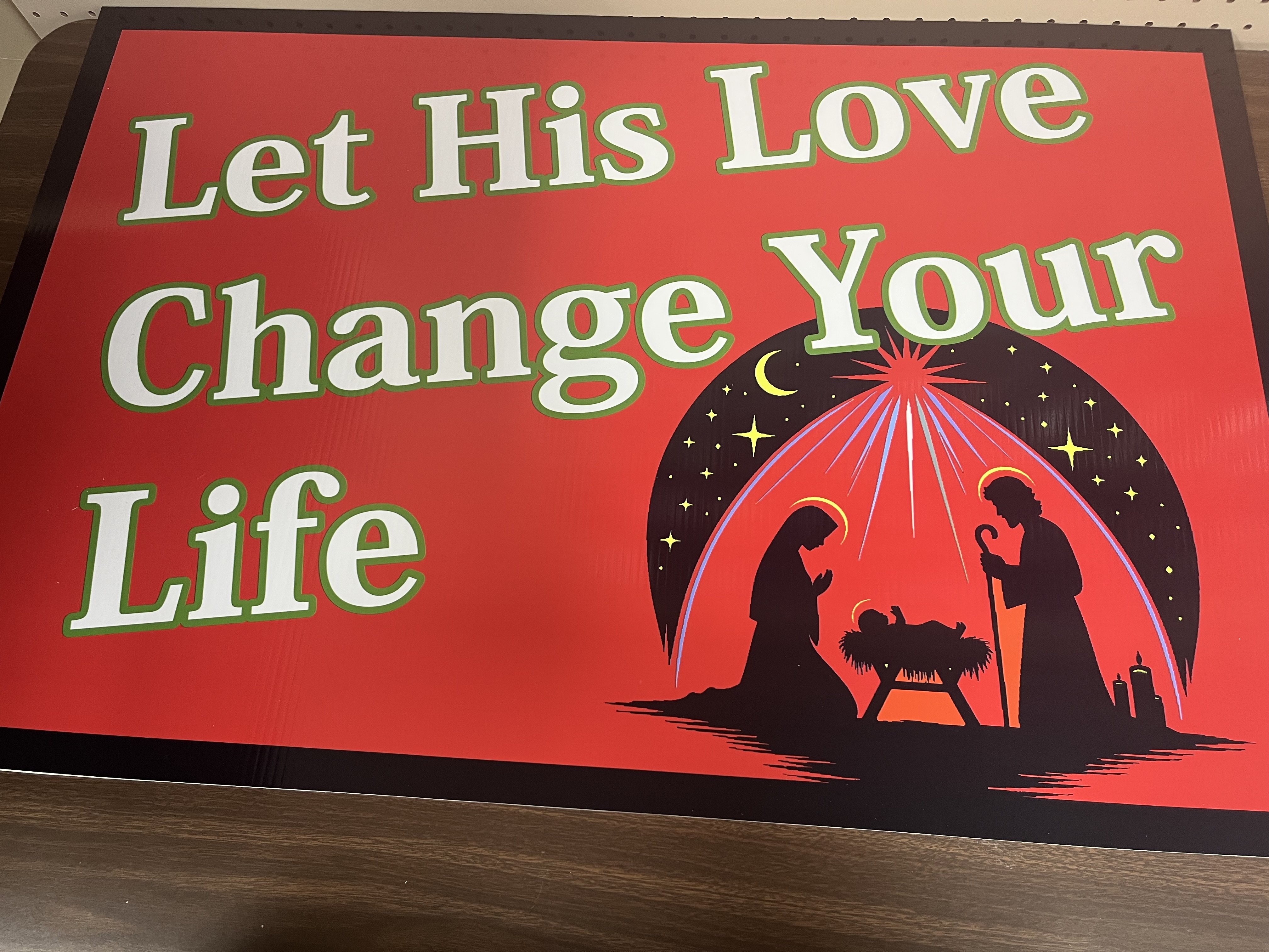 Christmas yard signs