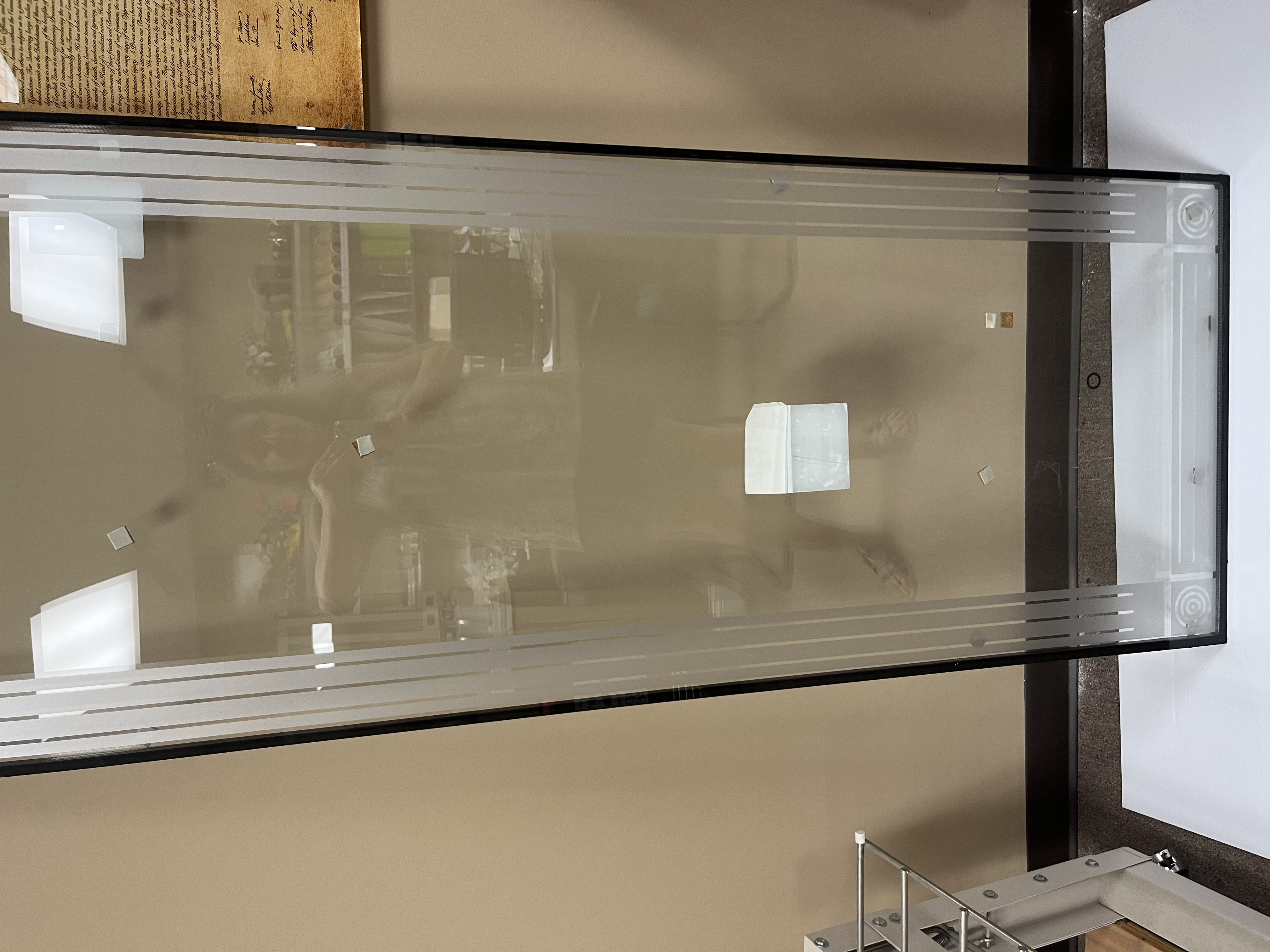 Interior office signage